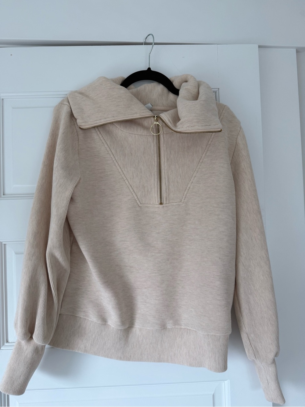 Varley Vine half zip rib pullover